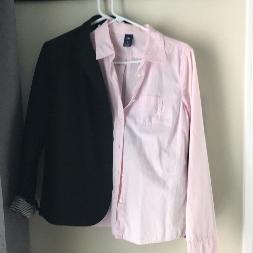 GAP Pink Button Down Shirt
